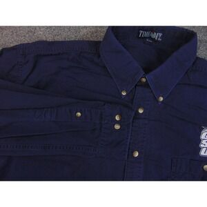 Georgia Southen Eagles Shirt Mens XL  Navy Blue GSU Casual Button Down Collar